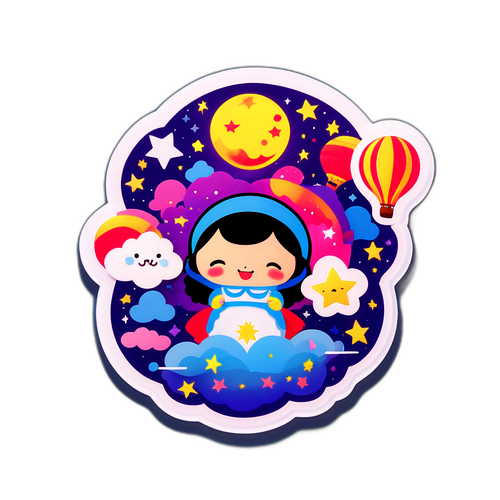 꿈을 표현하는 유쾌한 스티커