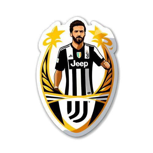 Sticker Lucu: Rayakan Warna dan Simbol Ikonik Juventus dengan Gairah Penggemar yang Menggugah!