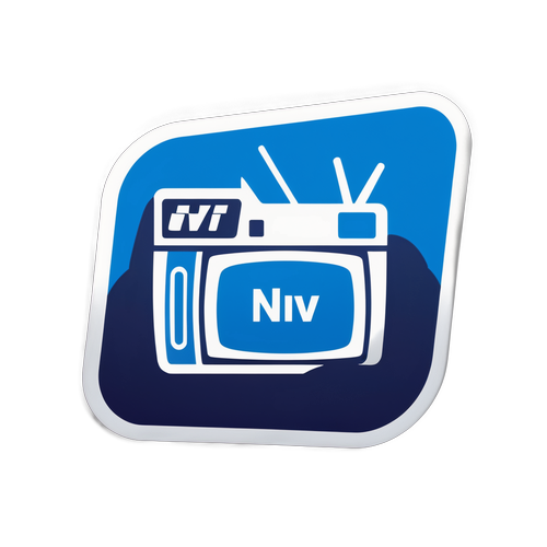 TV Midtvest Logo Sticker
