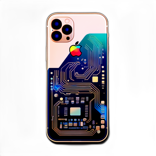 Rekaan Sticker Pelancaran Apple iPhone 17 Pro