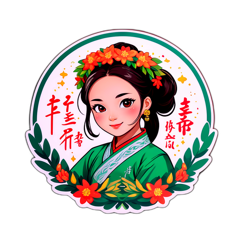 慶祝陳廷妃成就的紀念貼紙