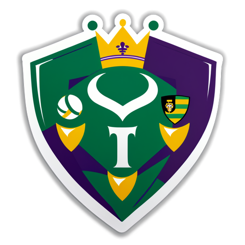 Sticker artistic dedicat meciului dintre Real Betis și Fiorentina