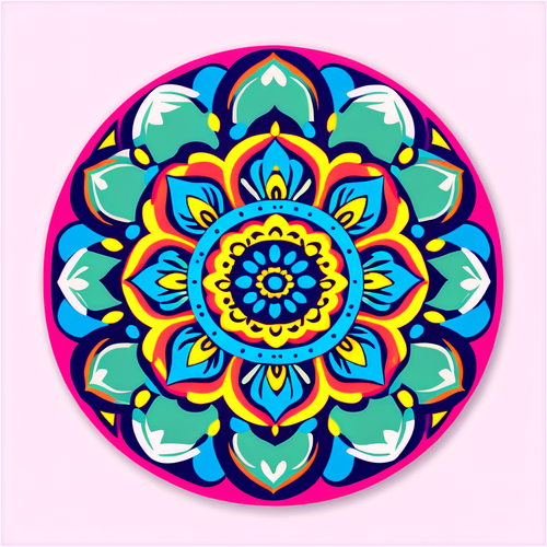 Intricate Vibrant Mandala