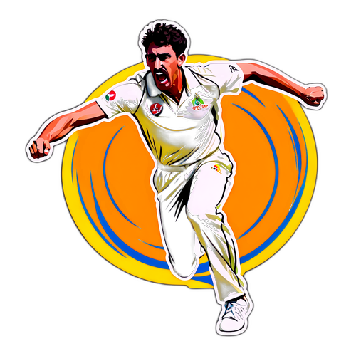 मिचेल स्टार्क की तेज़ गेंदबाज़ी