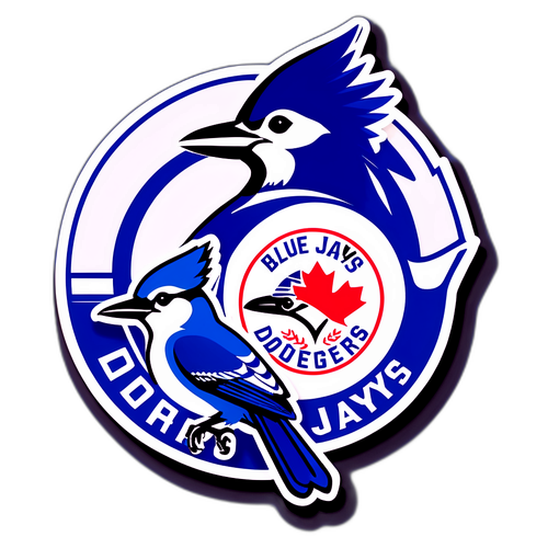 藍鳥與道奇隊徽章設計