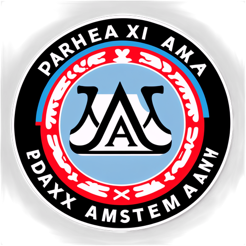 Trots van Amsterdam - Moderne Ajax Sticker