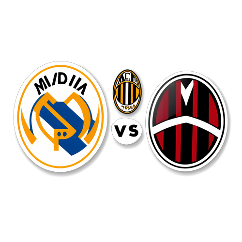 Perlawanan Hebat! Stiker Chik Penuh Semangat Real Madrid vs AC Milan!