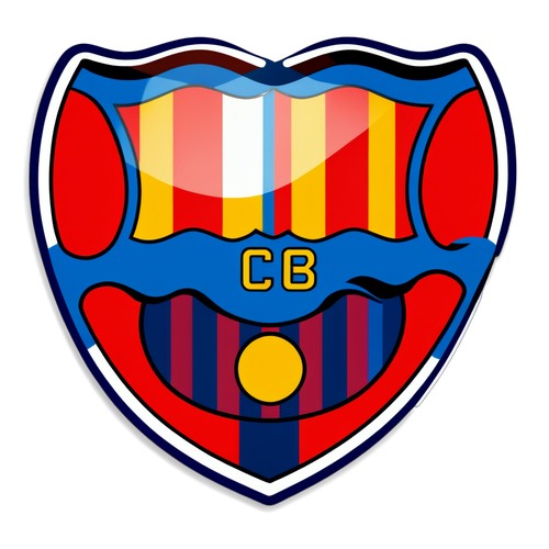 Stiker Barcelona yang Menarik