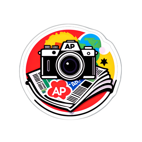 AP-logo med nyhedsikoner