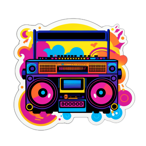 Adesivo per Amanti della Musica