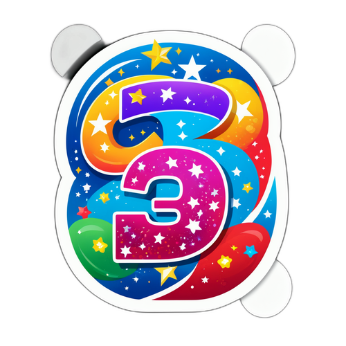 台灣539彩票幸運號碼魔法貼紙