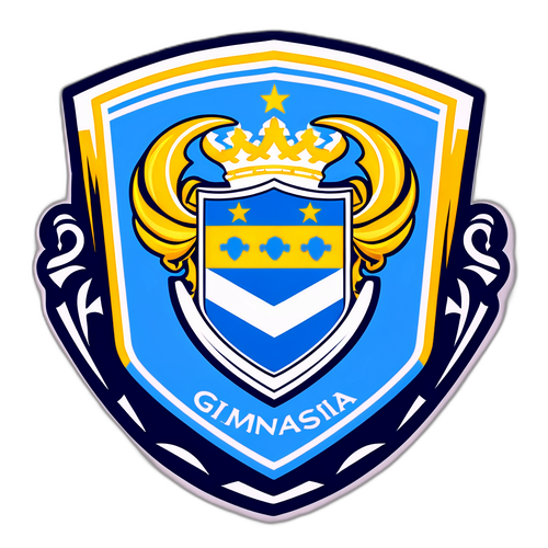 Sticker del Club Gimnasia y Esgrima de La Plata