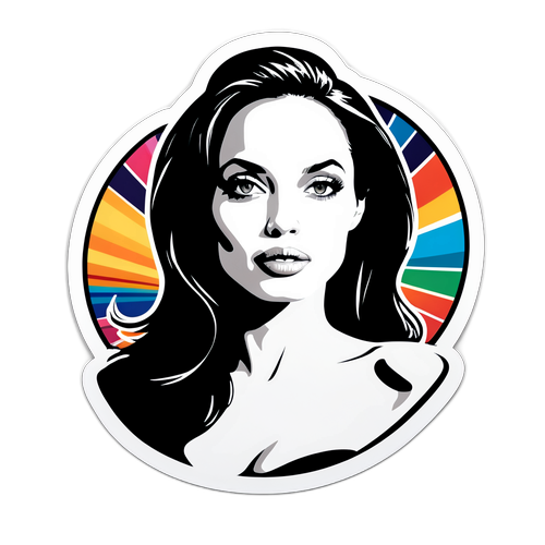 Angelina Jolien ikoninen siluetti