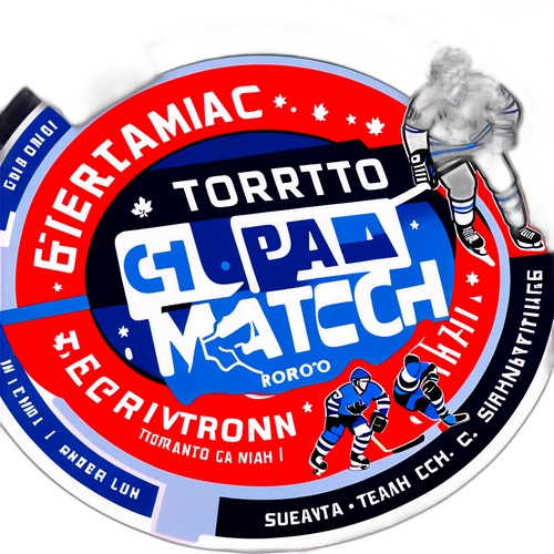 Гоккейный стикер «Суперматч!»