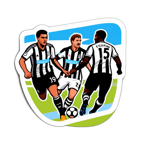 Fotbalový zápas Newcastle vs Fulham