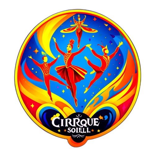 Design samolepek "Cirque du Soleil"