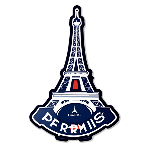 Onthuld: De Iconische Sticker van Paris Saint-Germain met de Eiffeltoren!