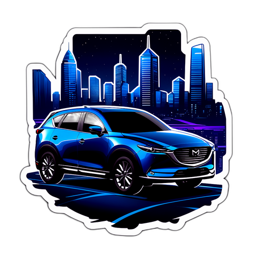 Mazda CX-6E Sticker