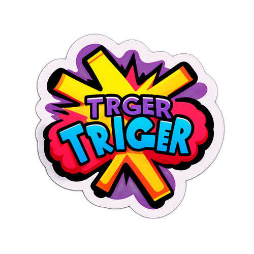 Nhãn dán "Trigger" mạnh mẽ