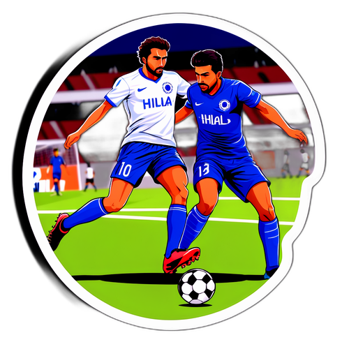 Scenes za Mpira wa Miguu: Al-Hilal na Al-Wahda