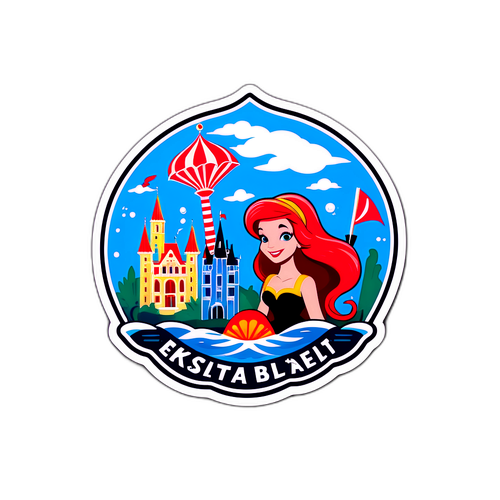 Levende Ekstra Bladet Klistremerke