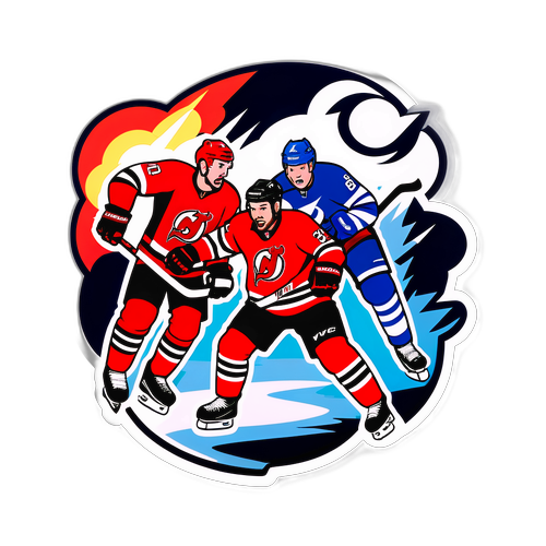 Fierce Hockey Showdown: Devils vs. Lightning