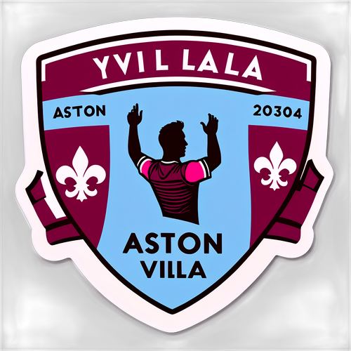 Samolepka Aston Villa