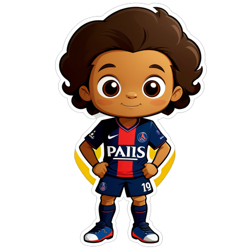 Schattig PSG-mascotte