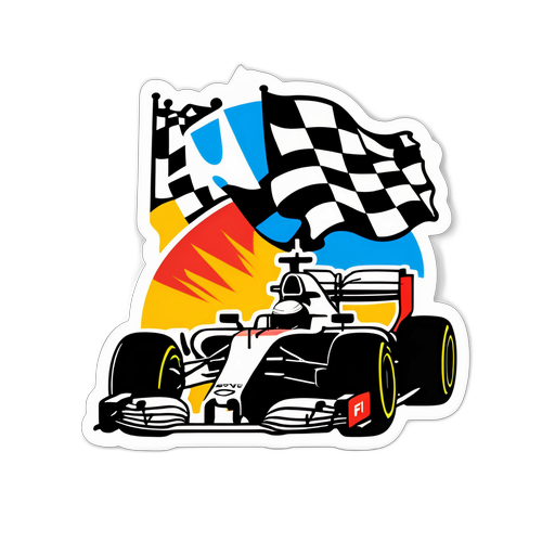 F1 Ställningar Sticker