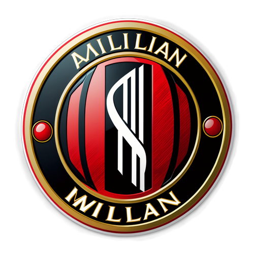 AC Milan Embléma Sticker