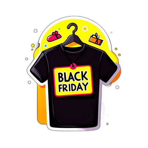 Mustan Perjantain T-paita