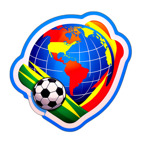 विश्व कप क्वालिफायर कार्यक्रम के लिए स्टिकर