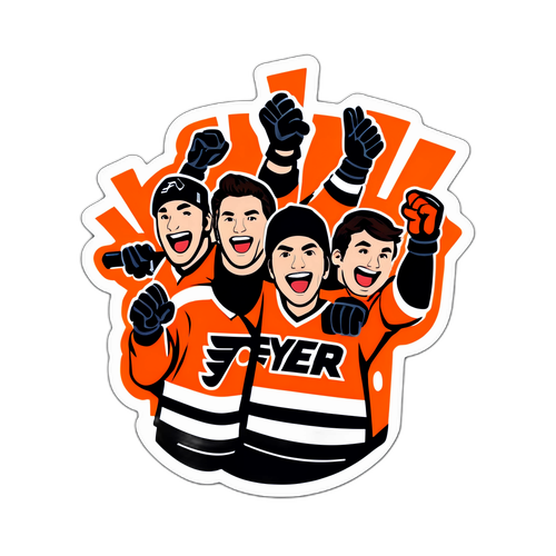 Energetic Rivalry: Flyers and Capitals Fans