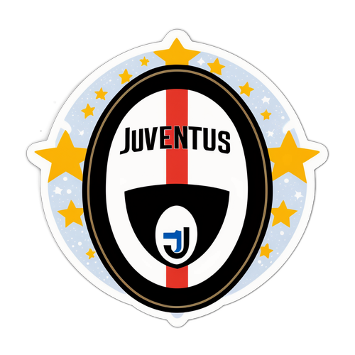 Αυτοκόλλητο με το λογότυπο της Juventus
