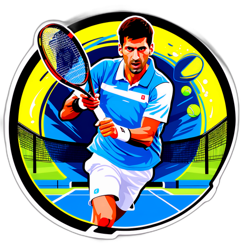 諾瓦克·喬科維奇網球貼紙