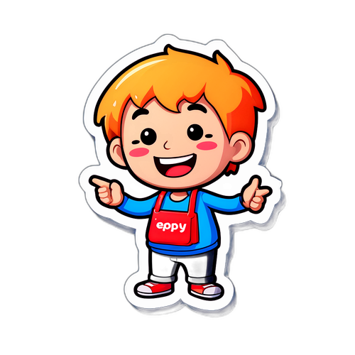 홈플러스 쇼핑 캐릭터 농담 디자인