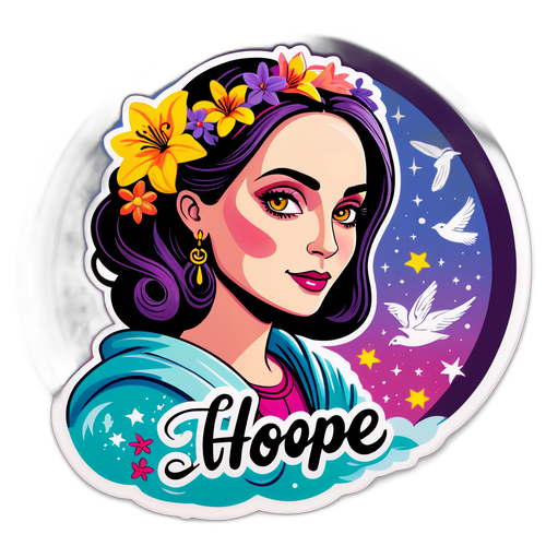 Sticker Ispiratrice di Liliana Segre
