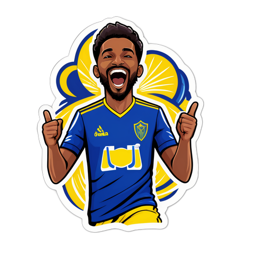 הוא חוגג שער עבור אל-נסר