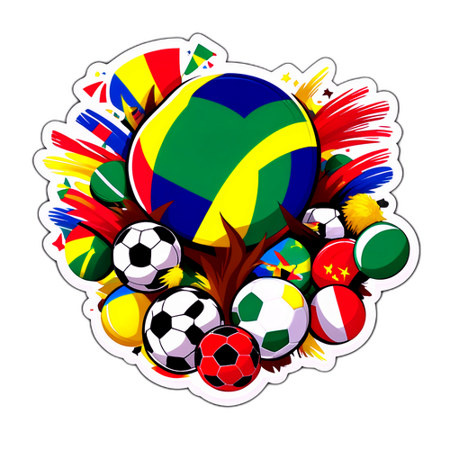 Sticker ya Mashindano ya Mataifa ya Afrika (CHAN)