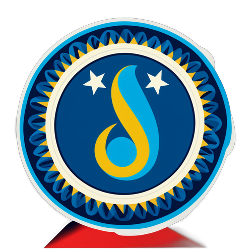 Abstrakt mønster med Napoli-logo