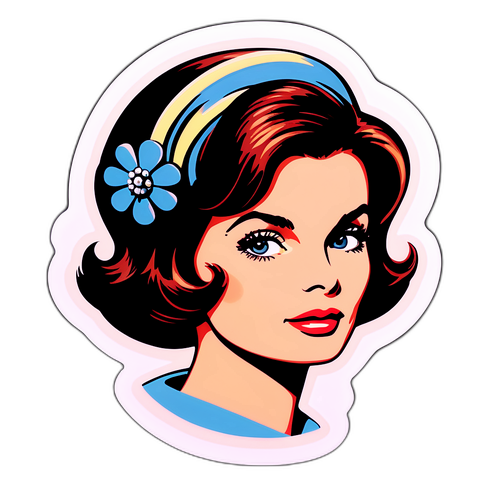 Krytka ve stylu 60. let inspirovaná módou Jackie Kennedy