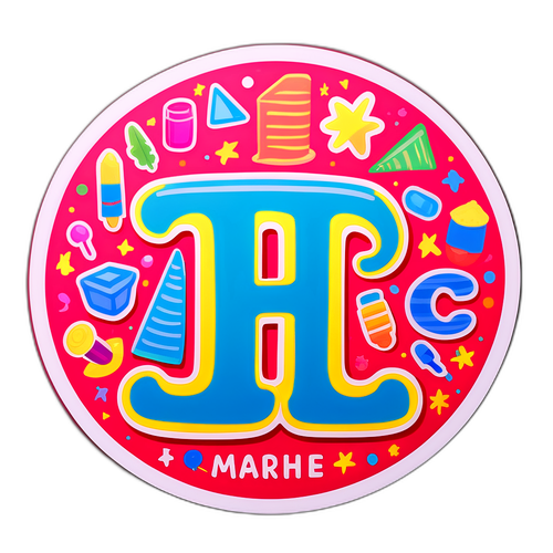 灵感来源于小学学生字母的贴纸