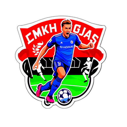 Sörloth'un Gol Sevinci