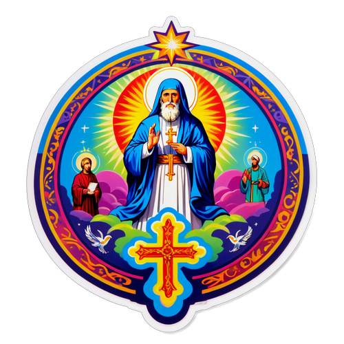 Stickers z wizerunkiem Biskupa Janusza Mastalskiego