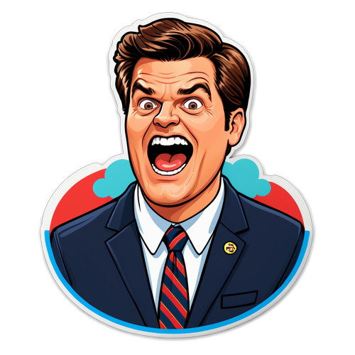 Matt Gaetz en Caricature : La Blague Épique Qui Fait Rire Tout le Pays!