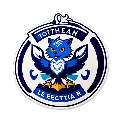 Sticker care reprezintă meciul Tottenham vs. Leicester