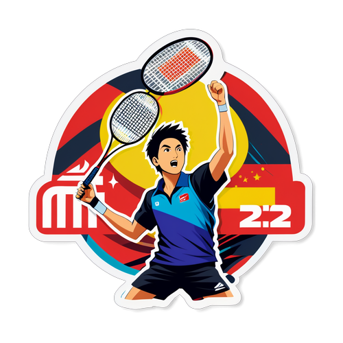 Rawak Aksi Badminton! Sticker Hebat Kumamoto Masters 2024!!!