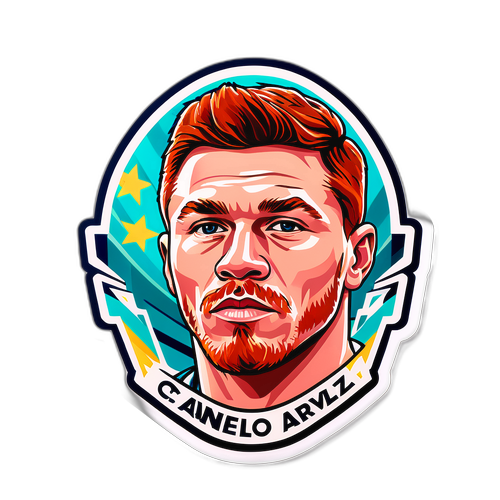 Sticker de Canelo Álvarez
