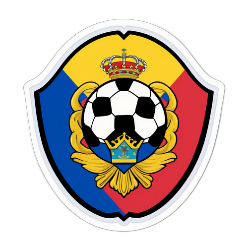 Rivalidad Colombia y [Otro País] - Sticker de Fútbol