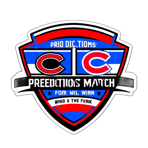 Стикер с логотипами команд Чикаго и Анахайма на фоне хоккейной площадки с текстом 'Прогнозы на матч: кто выиграет?'